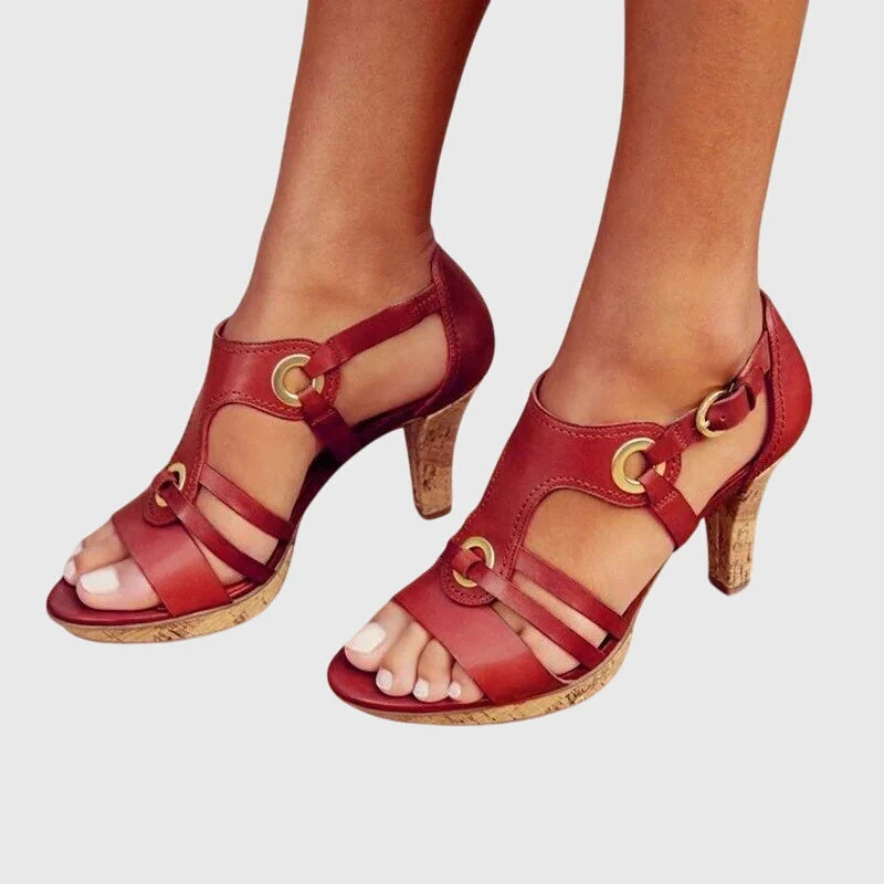 Carla Orthopaedic Heels - greatdealsin