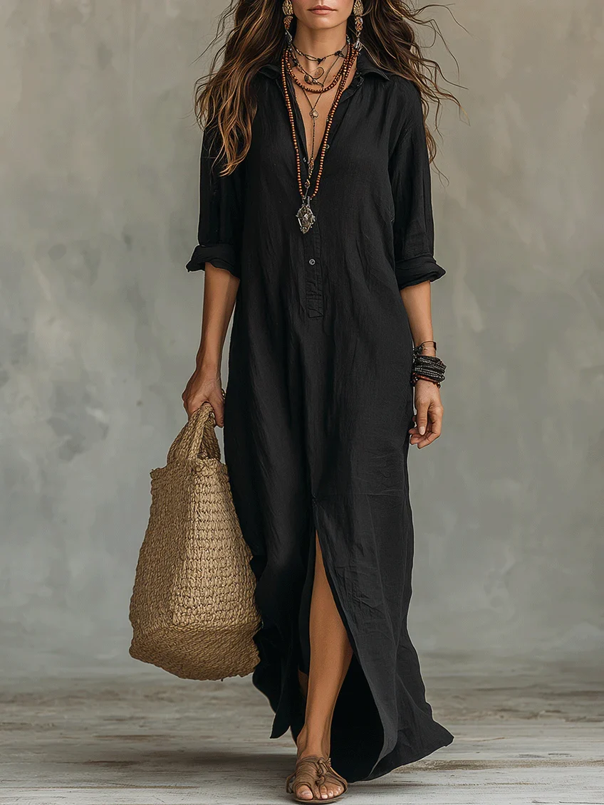 Willow Flattering Tummy-Smoothing Maxi Dress - greatdealsin