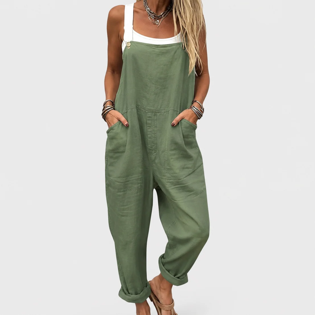 Soft Casual Jumpsuit Everyday Comfort - greatdealsin