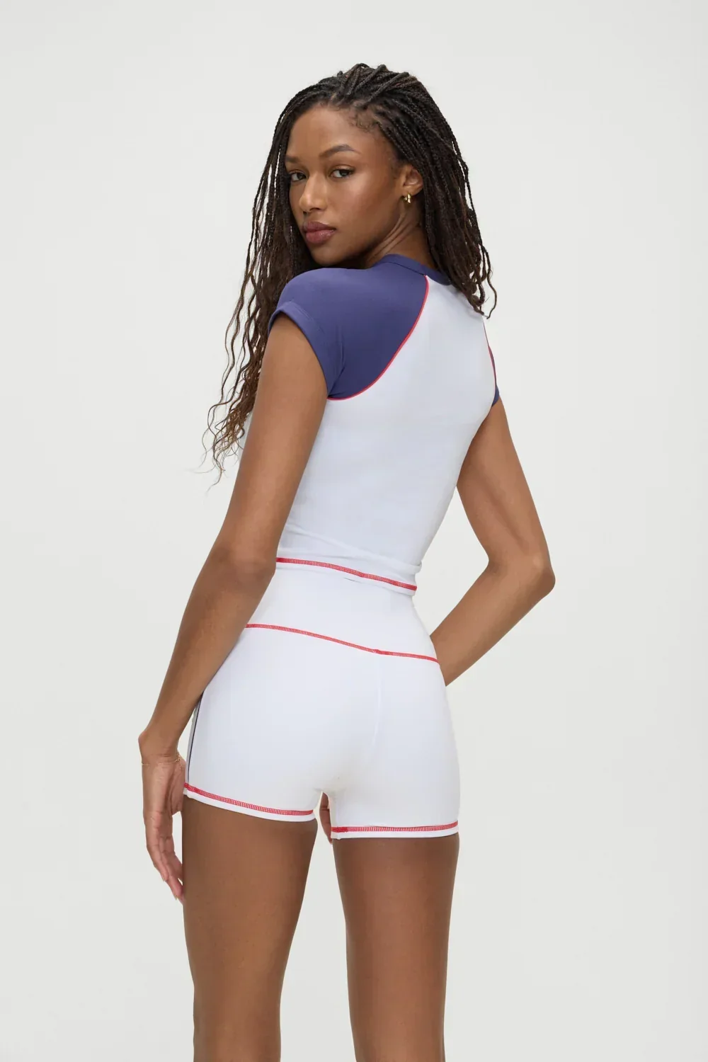Track Star Yoga Shorts - Team Colors - greatdealsin