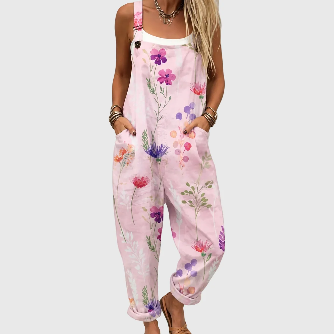 Prato Rosa Overalls - greatdealsin