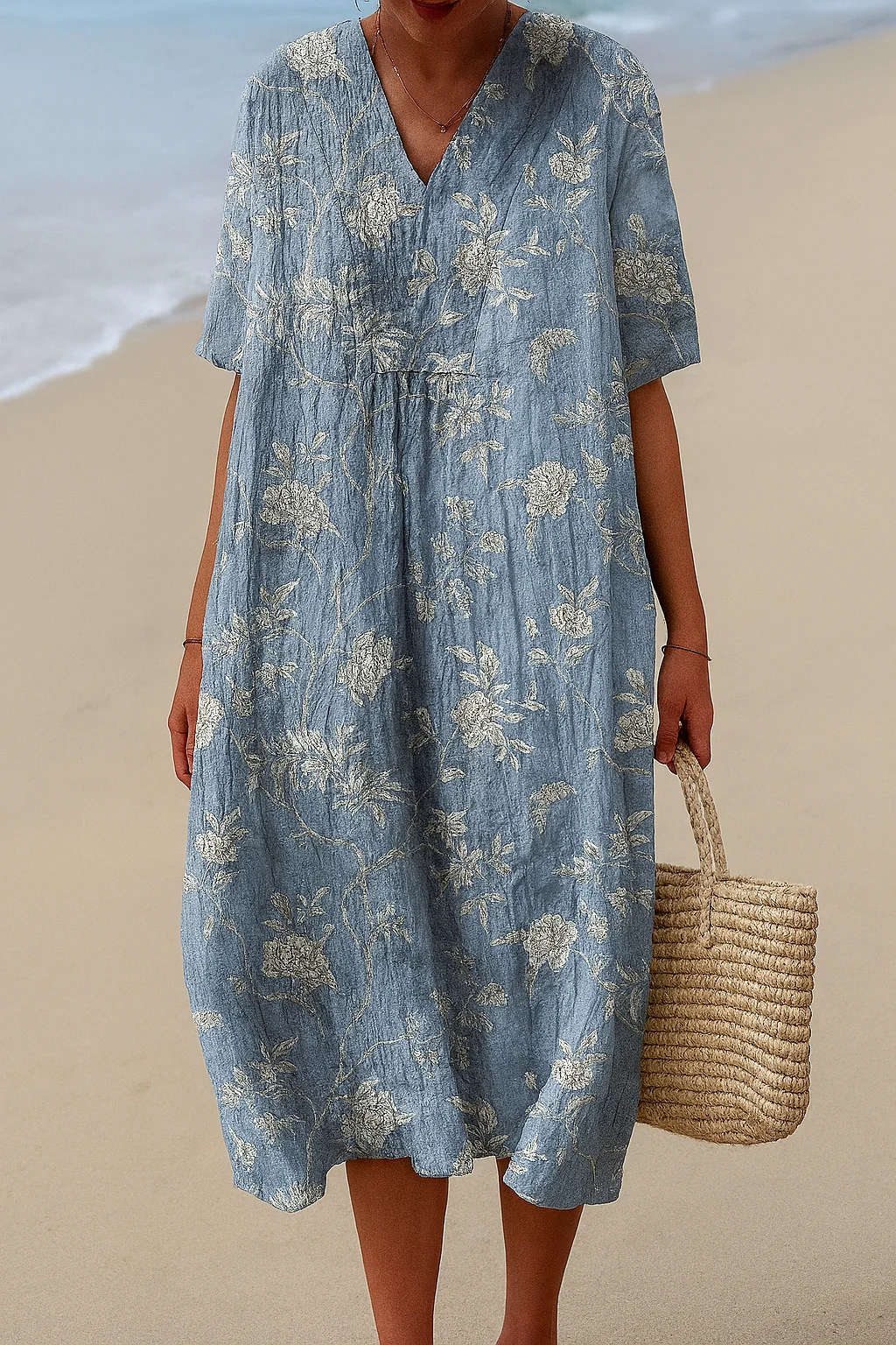 Olivia Lagoon Dress - greatdealsin