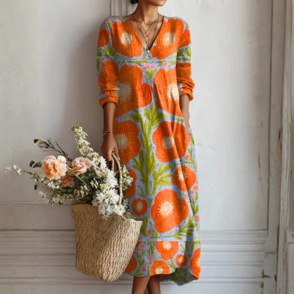 Claire Enchanted Floral Dress - greatdealsin