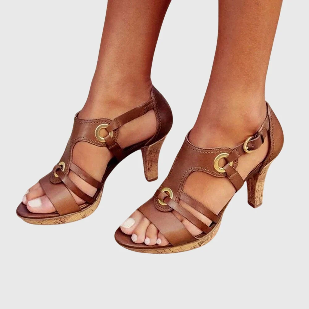 Carla Orthopaedic Heels - greatdealsin