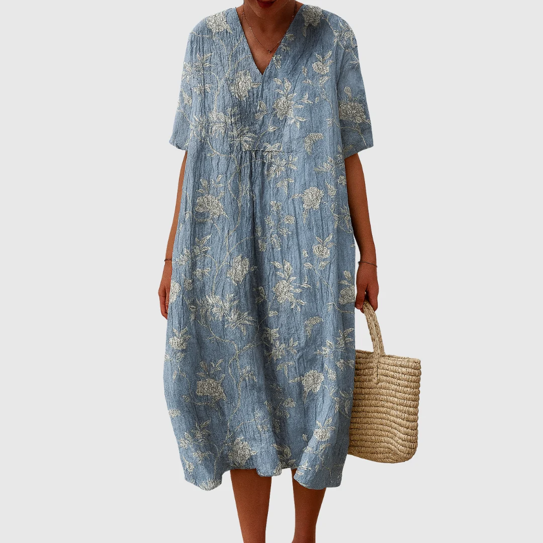 Olivia Lagoon Dress - greatdealsin